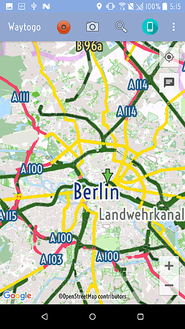 柏林的離線地圖